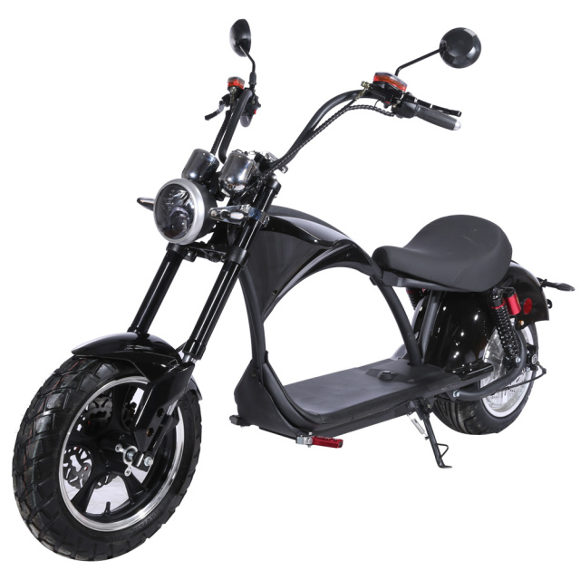 EEC COC DOT Certified 3000W 60V12A 45km/h 18inch tyre disc brake Electric citycoco Scooter