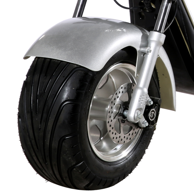 EEC COC DOT Certified Electric scooter 1500W 60V12A 45km/h 10 Inch Tire Disc Brake Electric Motorcycle