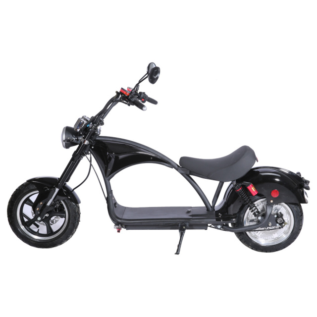 EEC COC DOT Certified 3000W 60V12A 45km/h 18inch tyre disc brake Electric citycoco Scooter