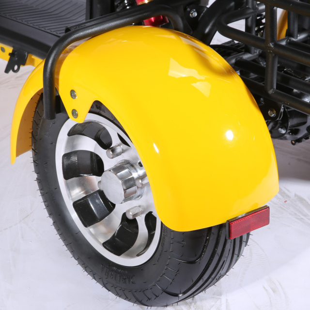 Fashion Citycoco EEC COC DOT Certified 2000W 60V12A 45km/h 10inch Tire Disc Brake Three Wheel Electric Motorcycle