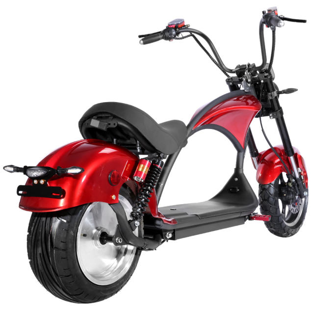 EEC COC DOT Certified 3000W 60V12A 45km/h 18inch tyre disc brake Electric citycoco Scooter