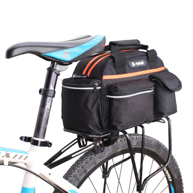 New rear rack bag mountain bike rear pannier bag folding bike rack bag cycling camel bag rear seat bag can be handheld