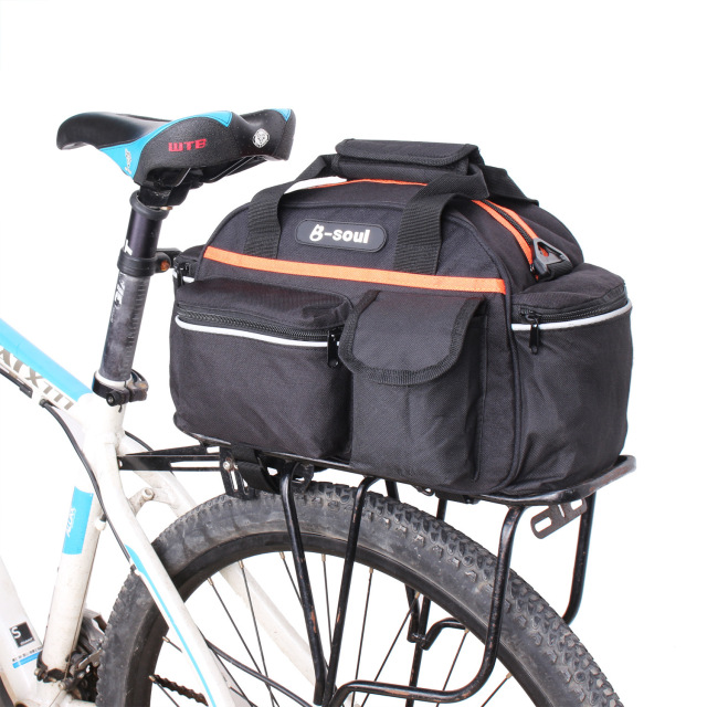 New rear rack bag mountain bike rear pannier bag folding bike rack bag cycling camel bag rear seat bag can be handheld