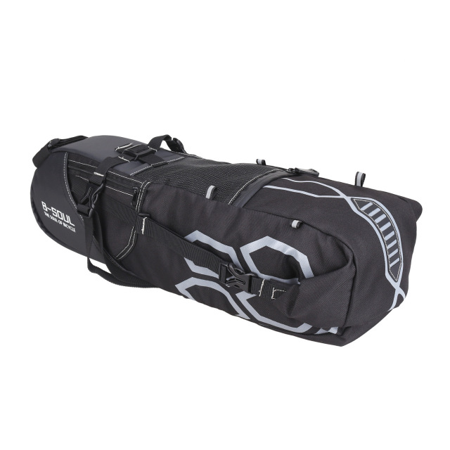 Bicycle Tail Bag Waterproof Large Capacity Rear Seat Bag Mountain Bike Tail Bag Road Cycling Equipment Saddle Bag  10L