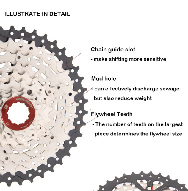 Bicycle accessories Mountain Bicycle Cassette 8Speed 32T Bike freewheel road Bike Cassette MTB bicycle Flywheel