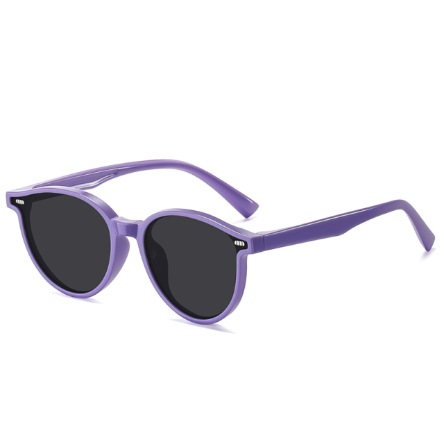 New TR90 children's glasses wholesale fashion cartoon decorative children's sunglasses baby sunglasses kids glasses