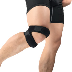 Wholesale patella strap sports knee shock absorbing compression leg brace outdoor basketball soccer hiking cycling fitness brace