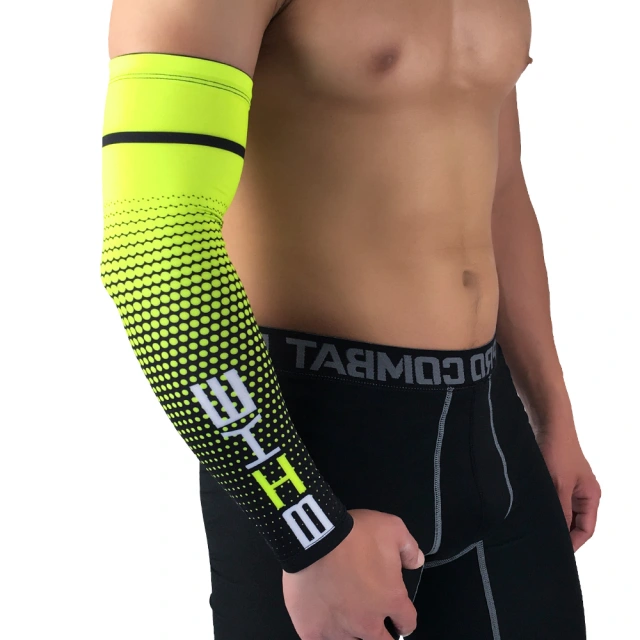 Wholesale cycling sports sleeve breathable thin men and women outdoor mountaineering fishing basketball sunscreen ice silk arm protector can be customized