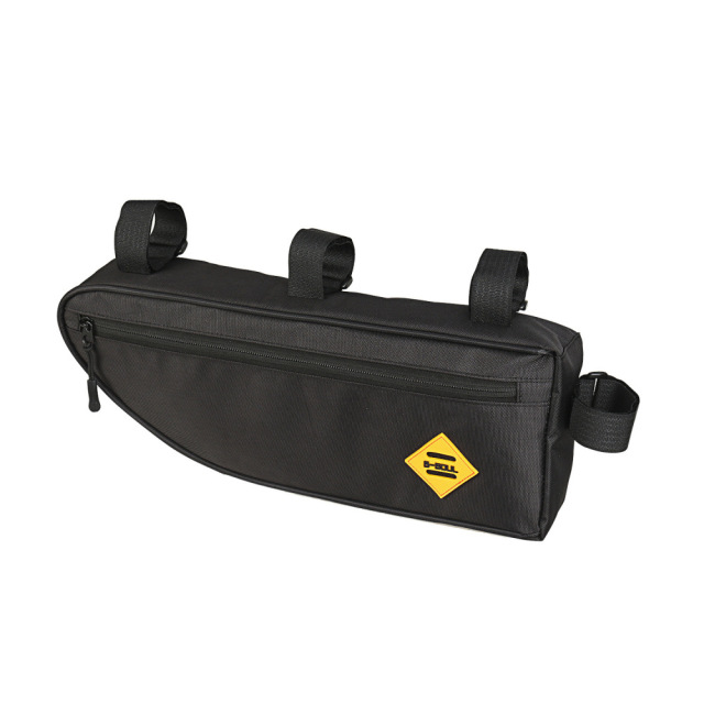 Bicycle mountain bike road bike splashproof triangle bag front beam bag large capacity bike bag down tube bag