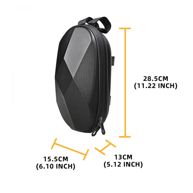 Hard shell bag EVA waterproof head bag electric scooter hanging bag accessories folding bicycle balance bike handle head bag