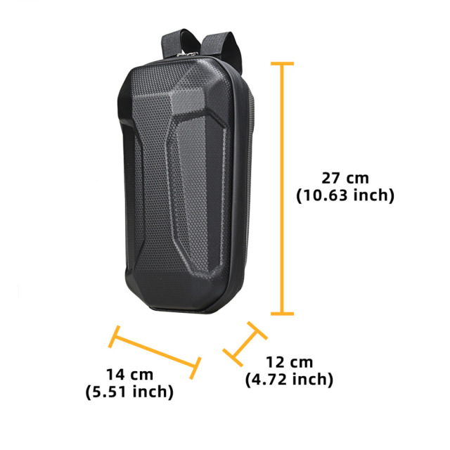 Hard shell bag EVA waterproof head bag electric scooter hanging bag accessories folding bicycle balance bike handle head bag