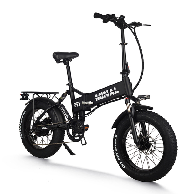 EU fast delivery 750W 20inch  fat tire folding electric bike 500W e-bike e mountain adult electric bike  Foldable Electric bicycle