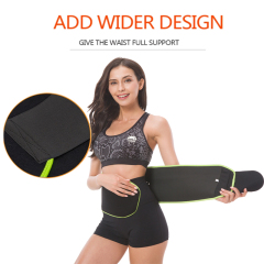 Fitness waist belt sports sweat breathable shaping slimming yoga belly girdle belt warmth and cold four seasons In stock