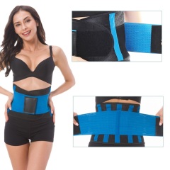 Cross-border sports belt sweating lumbar disc fixed support lumbar training professional compression high elastic waist belt In stock