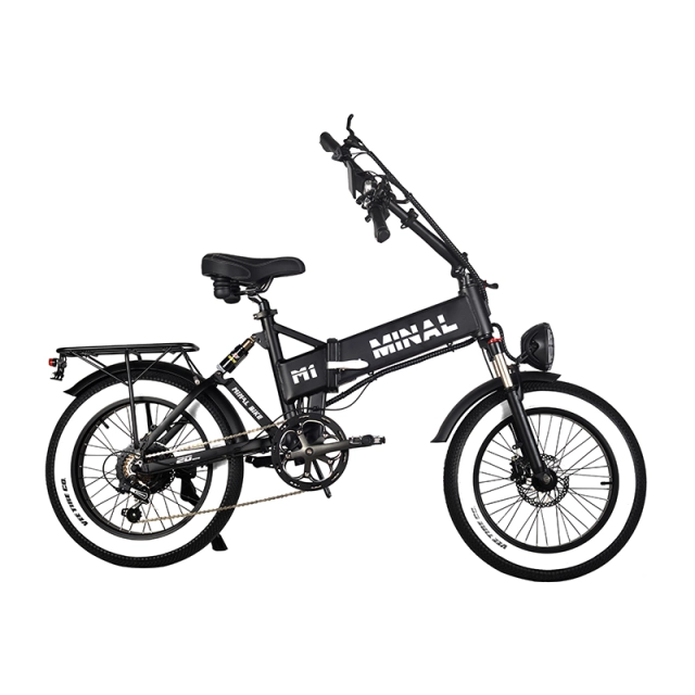 EU fast delivery 750W 20 inch Hidden Battery  Folding Ebike 7 SPEED 14-28T for Off-road Enthusiasts MINAL M1 PRO Foldable Electric bicycle