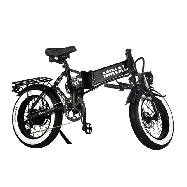 EU fast delivery 750W 20 inch Hidden Battery  Folding Ebike 7 SPEED 14-28T for Off-road Enthusiasts MINAL M1 PRO Foldable Electric bicycle