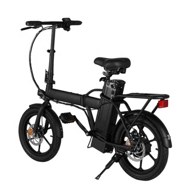 EU fast delivery  250W 36V 16 inches electric bicycle high quality Electric power ride mode