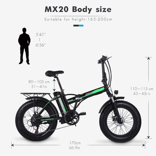 EU freeshipping quick delivery  500W 15Ah Foldable  Electric Bicycle Mountain Bike