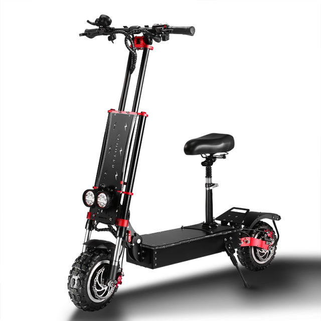 EU freeshipping Fast delivery 60V 5600W 11inch folding two-wheel off-road electric scooter