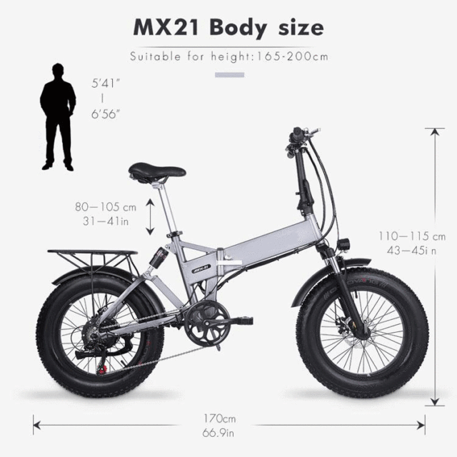 EU freeshipping quick delivery 800w motor 20 inch 48v snow fat tire foldable mountain electric bike