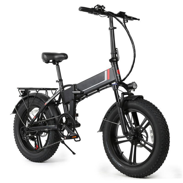 US quick delivery 350W 48V Li-ion Battery Brushless Motor 20 Inch 7 Speed CE Certificate Foldable Electric Bike