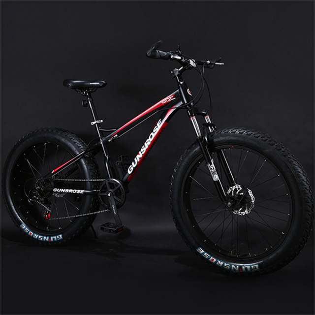 26 Inch Fat Bike mountain Snow and Mountain Bicycle 30 speed bikes