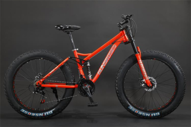 High Quality Double Brake 30 Speed High Carbon Steel Frame Cycle Men Fat Bike Fat Tire Cycle 26 Inch