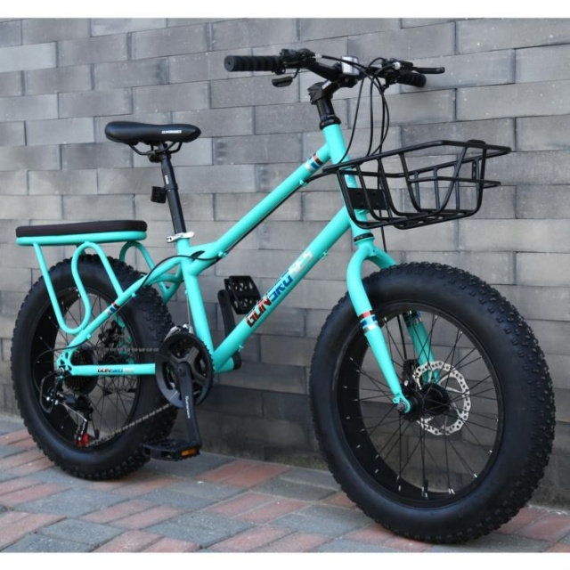 Fat tire  30 speed  Bike carbon mountain bicycle full suspension fat bike young snow cycle