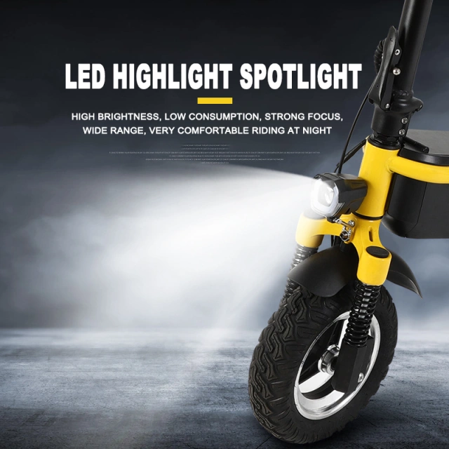 Fast Folding 350W  Max Speed 37KM Electric Scooter 2022  For Sale