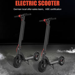 350W 10A e scooters  AD-X8  3 second fast fold Embedded battery City Scooter