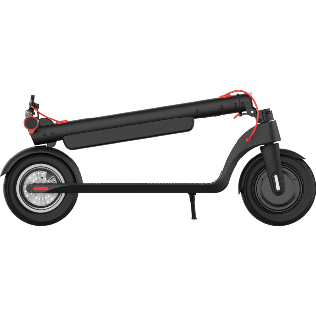 350W 10A e scooters  AD-X8  3 second fast fold Embedded battery City Scooter