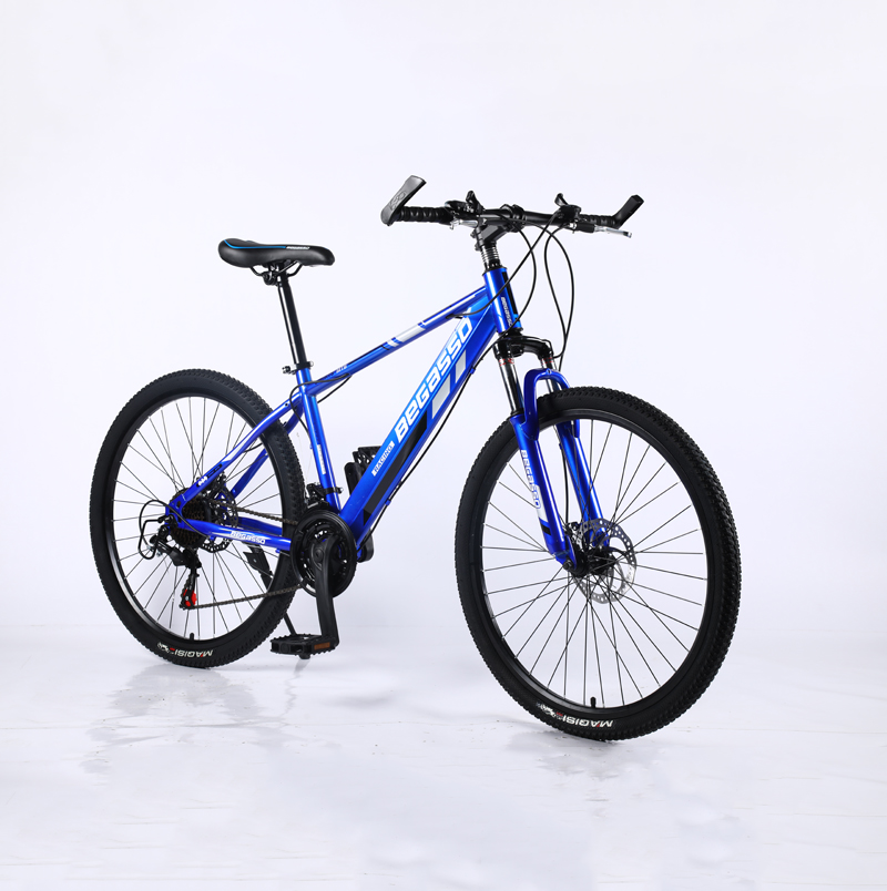 New High Carbon Steel Ultra-light Full Suspension Mountain Bike