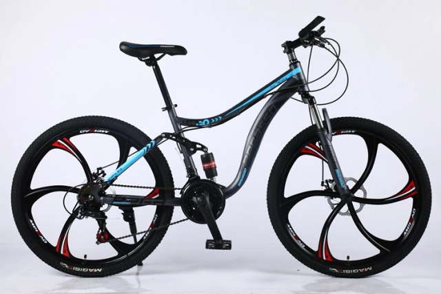 21-30 Speed Fll Anti-vibration Double Disc Brake Mountain Bike