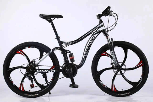 21-30 Speed Fll Anti-vibration Double Disc Brake Mountain Bike