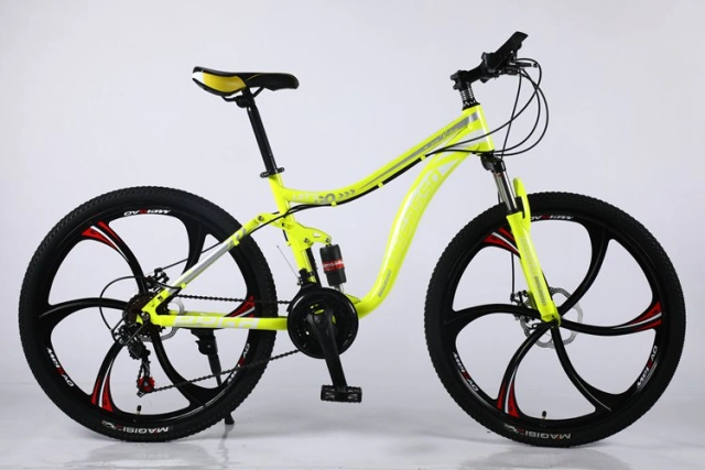 21-30 Speed Fll Anti-vibration Double Disc Brake Mountain Bike