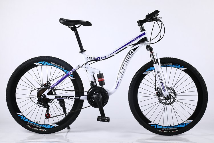21-30 Speed Full Suspension High Steel Frame Mountain Bike