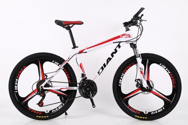 Hot Selling Double Disc Brake Outdoor High Carbon Steel Mountain Bike