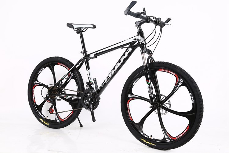 Hot Selling Double Disc Brake Outdoor High Carbon Steel Mountain Bike