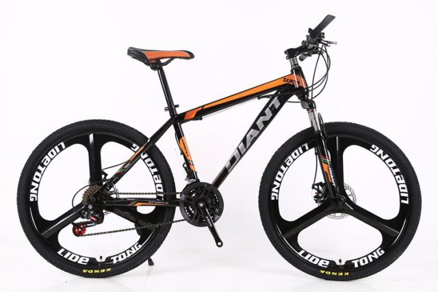Hot Selling Double Disc Brake Outdoor High Carbon Steel Mountain Bike