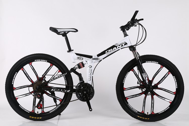 24"&26" Inch High Carbon Steel Frame Folding Mountain Bike