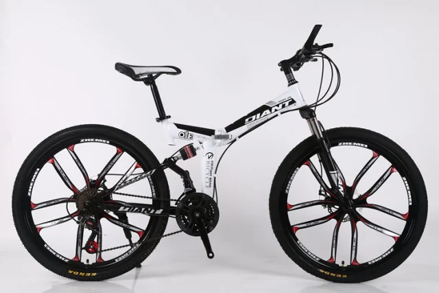 24"&26" Inch High Carbon Steel Frame Folding Mountain Bike
