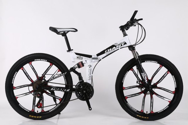 24&quot;&amp;26&quot; Inch High Carbon Steel Frame Folding Mountain Bike