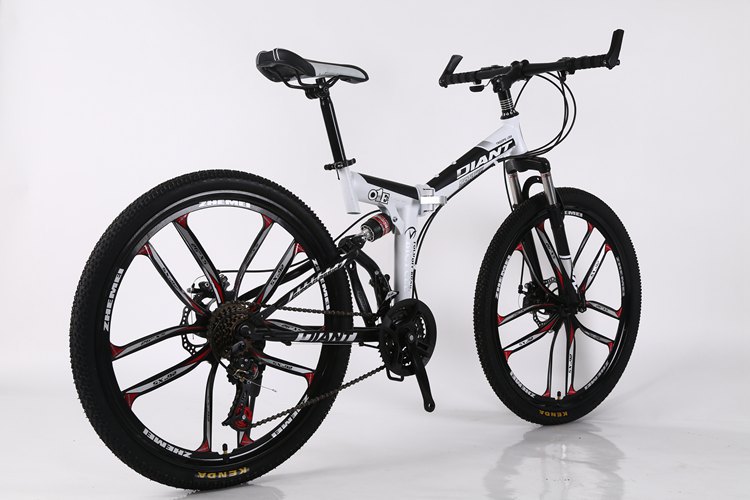 24"&26" Inch High Carbon Steel Frame Folding Mountain Bike