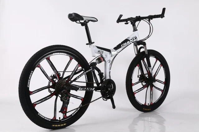 24"&26" Inch High Carbon Steel Frame Folding Mountain Bike