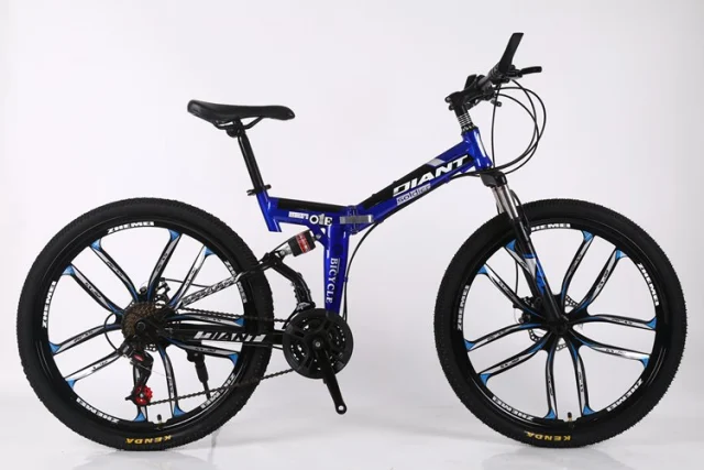 24"&26" Inch High Carbon Steel Frame Folding Mountain Bike