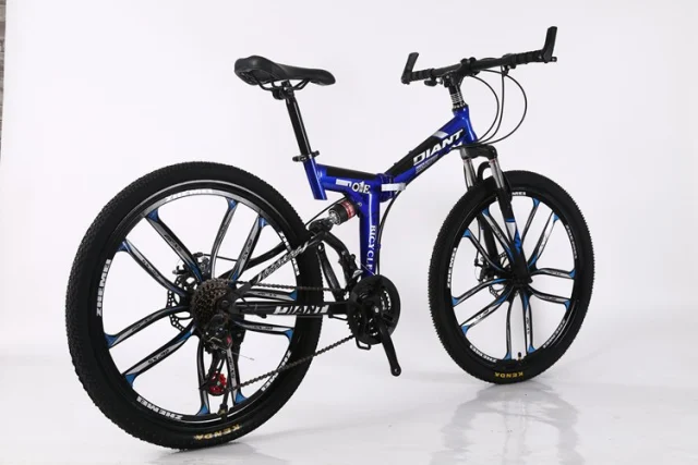24"&26" Inch High Carbon Steel Frame Folding Mountain Bike