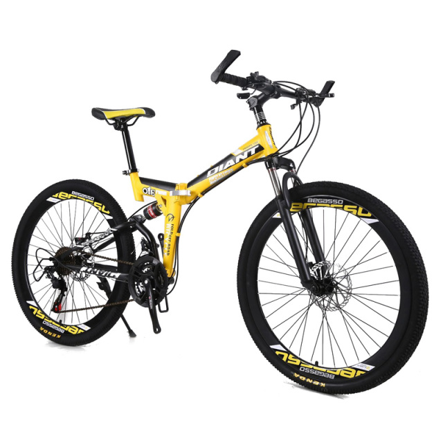 High Quality 26 Inch Double Disc Folding Mountain Bike