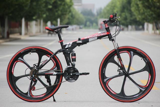 Hot Selling New Dual Disc Brake Full Suspension Alloy Mountain Bike