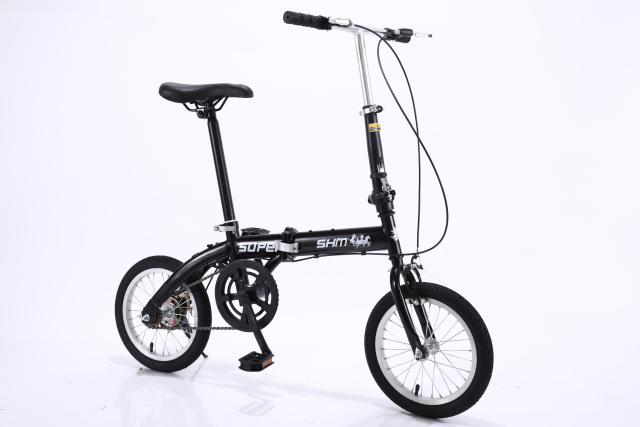 14 Inch Folding Ultra-light Portable Disc Brake Variable Speed Small Wheel Bicycle