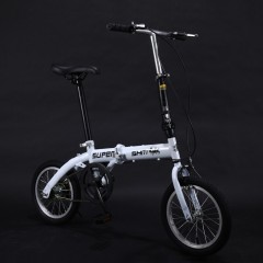 14 Inch Folding Ultra-light Portable Disc Brake Variable Speed Small Wheel Bicycle